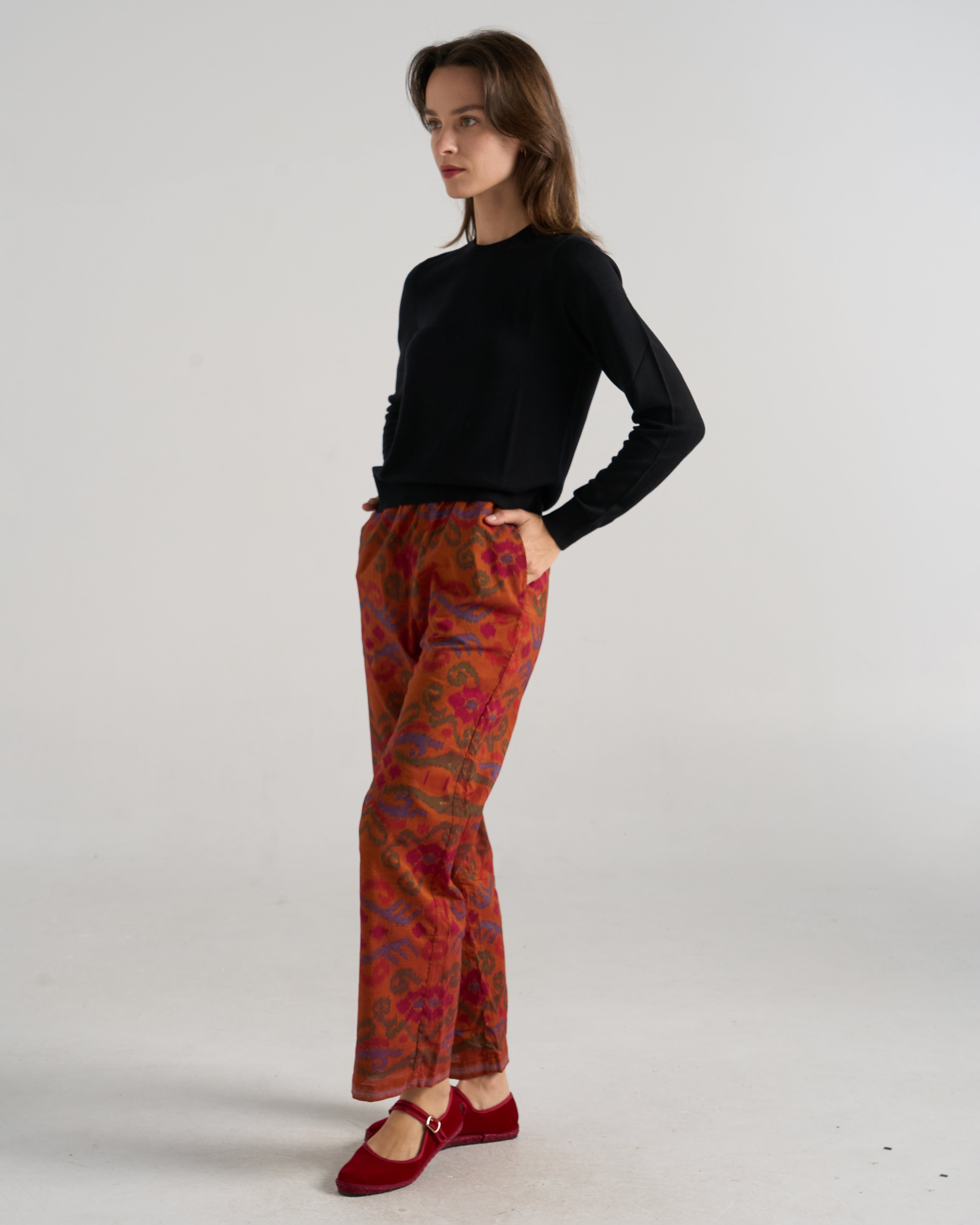 Violet Endek Pants