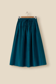 Laura Skirt Peacock blue