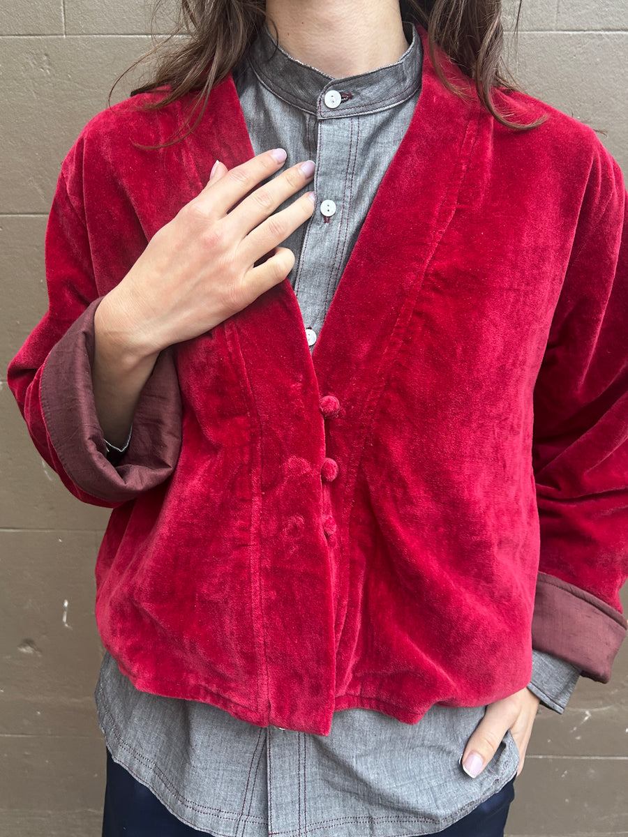 Valentina velvet jacket