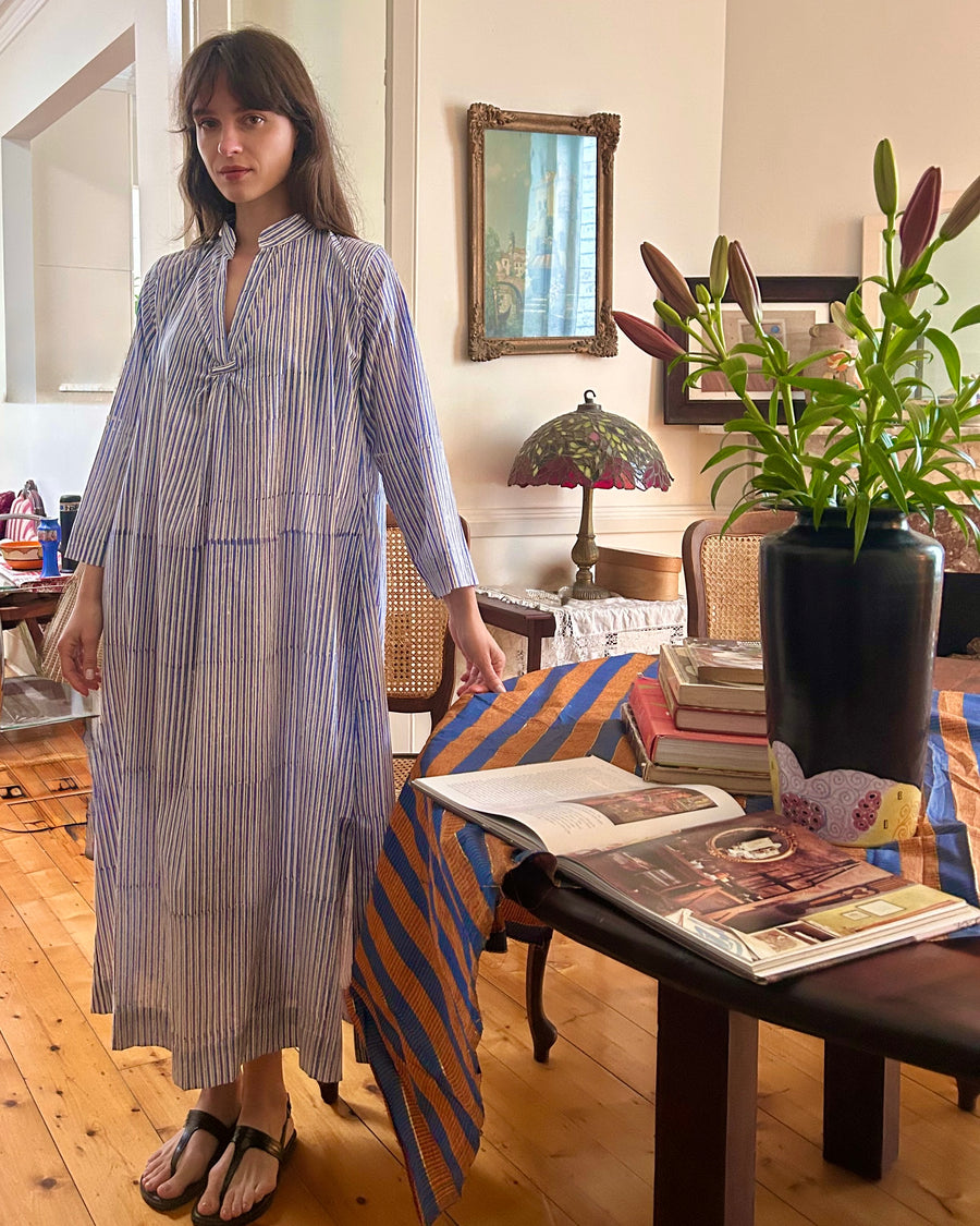 Marisol Kaftan Cornflower blue