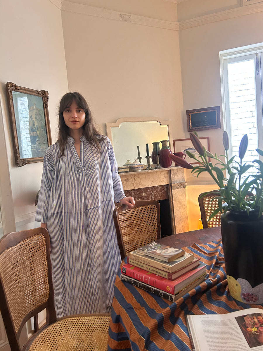Marisol Kaftan Cornflower blue