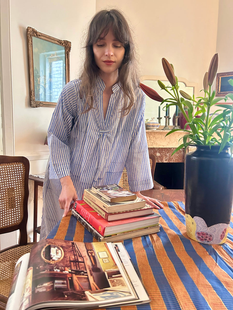 Marisol Kaftan Cornflower blue