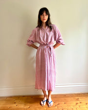 Lena dress Pink stripe