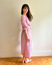 Lena dress Pink stripe