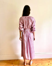 Lena dress Pink stripe