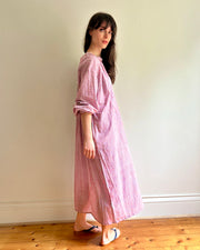 Lena dress Pink stripe