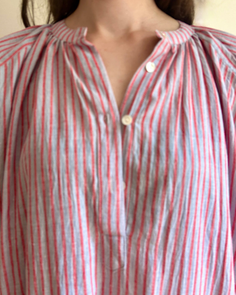 Lena dress Pink stripe
