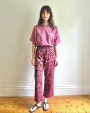 Violet Endek pants Rose