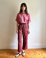 Violet Endek pants Rose