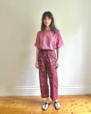 Violet Endek pants Rose