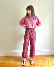 Violet Endek pants Rose