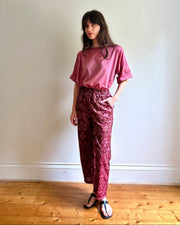 Violet Endek pants Rose