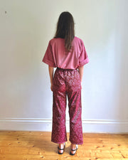 Violet Endek pants Rose