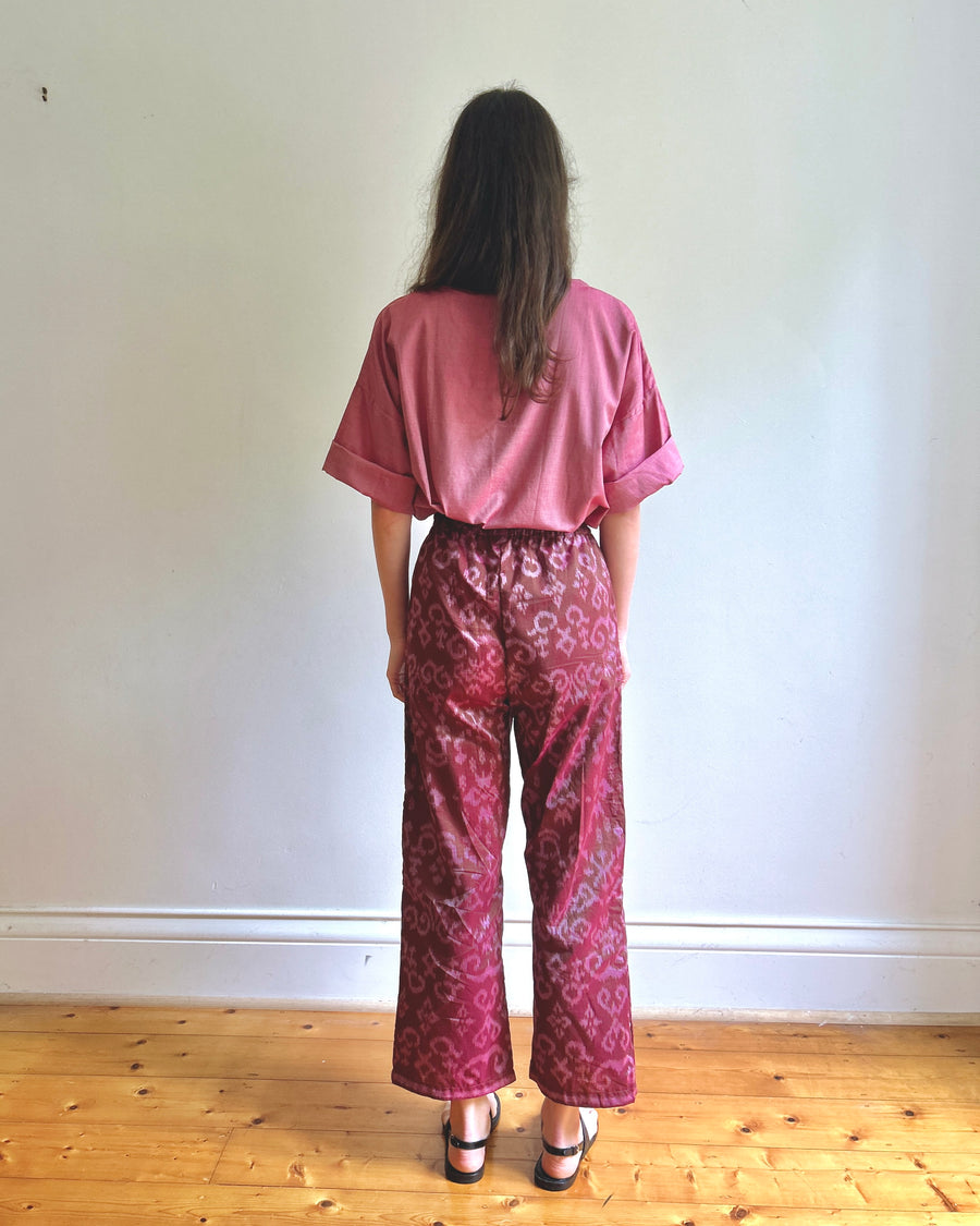 Violet Endek pants Rose