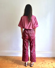 Violet Endek pants Rose
