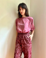 Violet Endek pants Rose