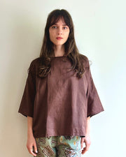 Lana Top Brown