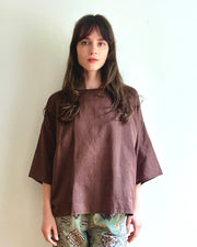 Lana Top Brown