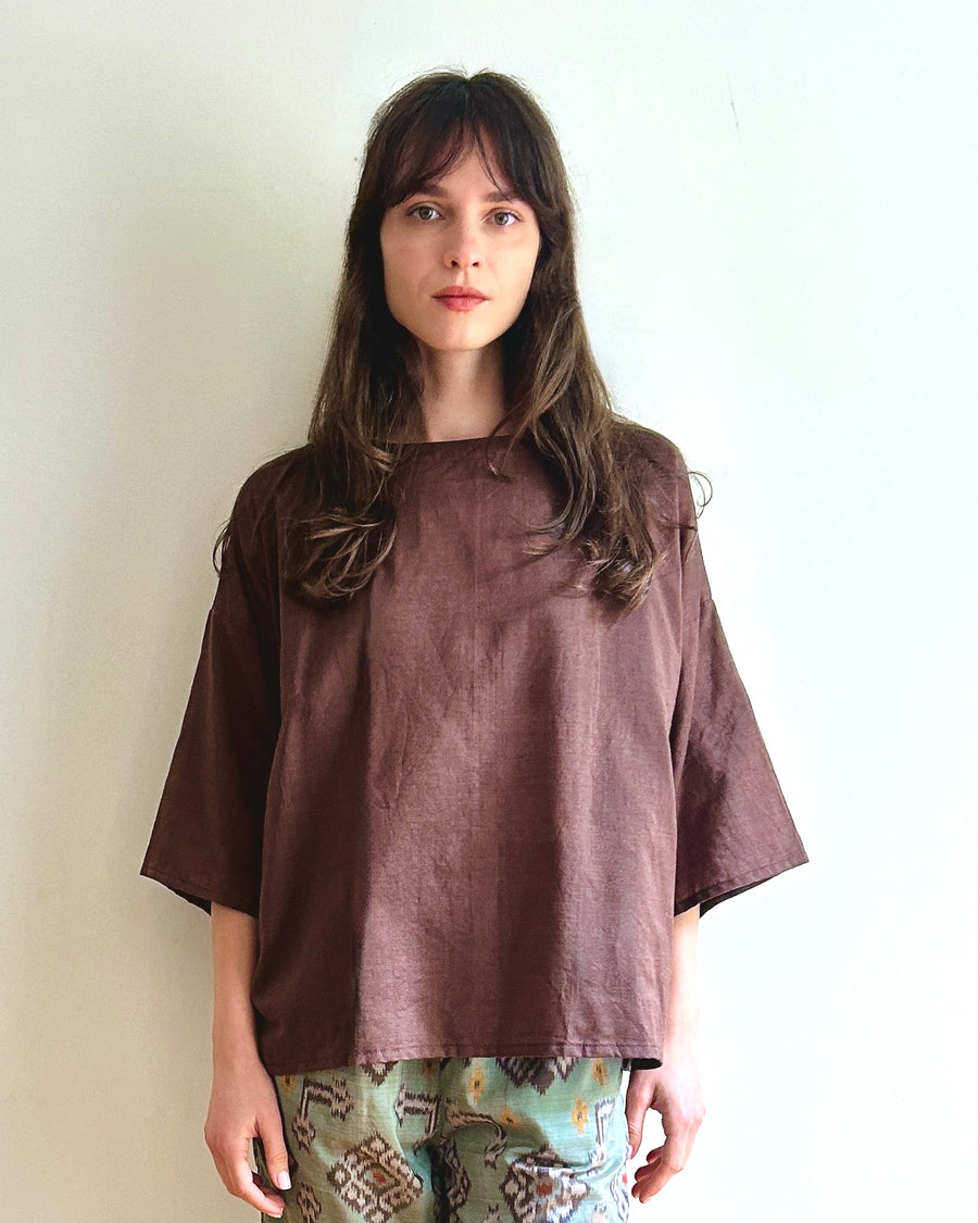 Lana Top Brown