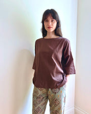 Lana Top Brown