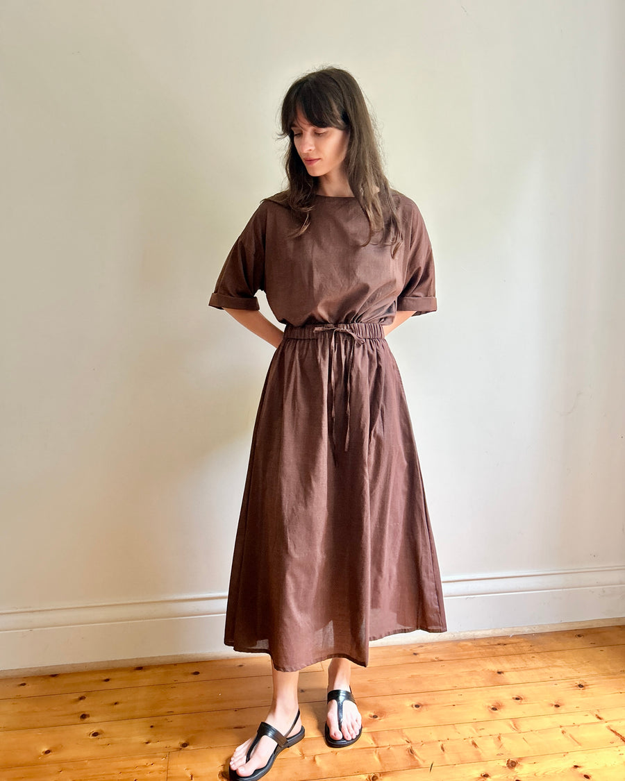 Laura Skirt Brown