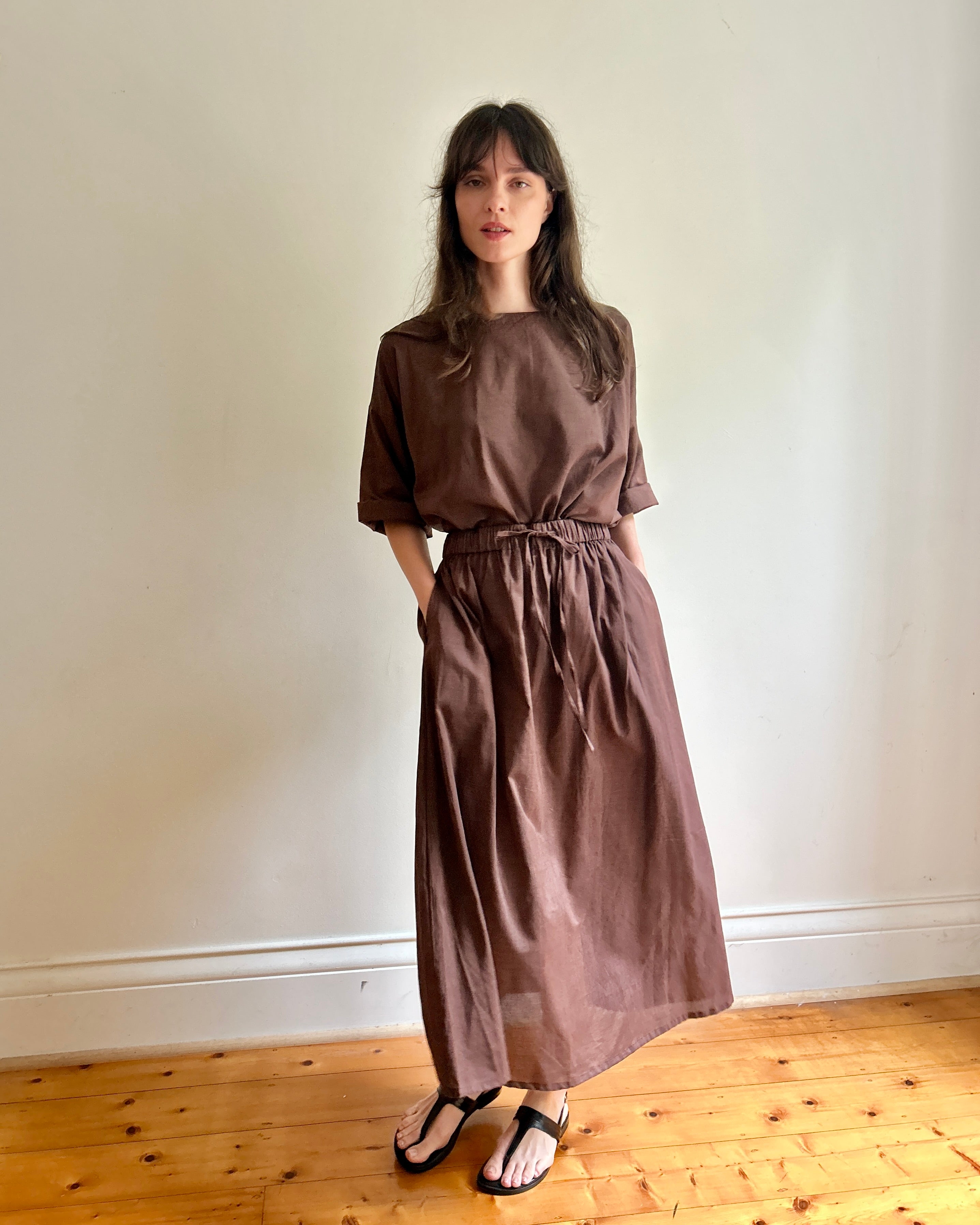 Laura Skirt Brown