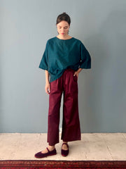 Claudia Pants Burgundy
