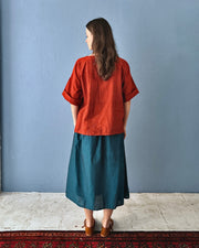 Lana top Terracotta