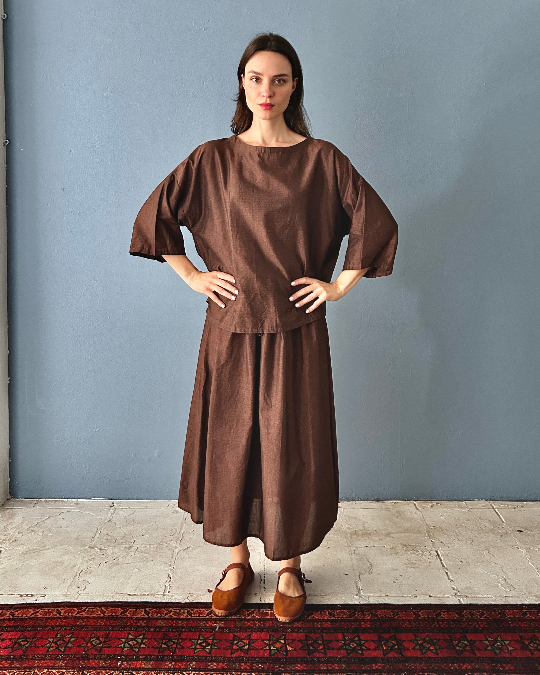Laura Skirt Brown
