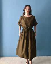 Laura skirt Putty Moss