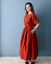 Laura skirt Terracotta