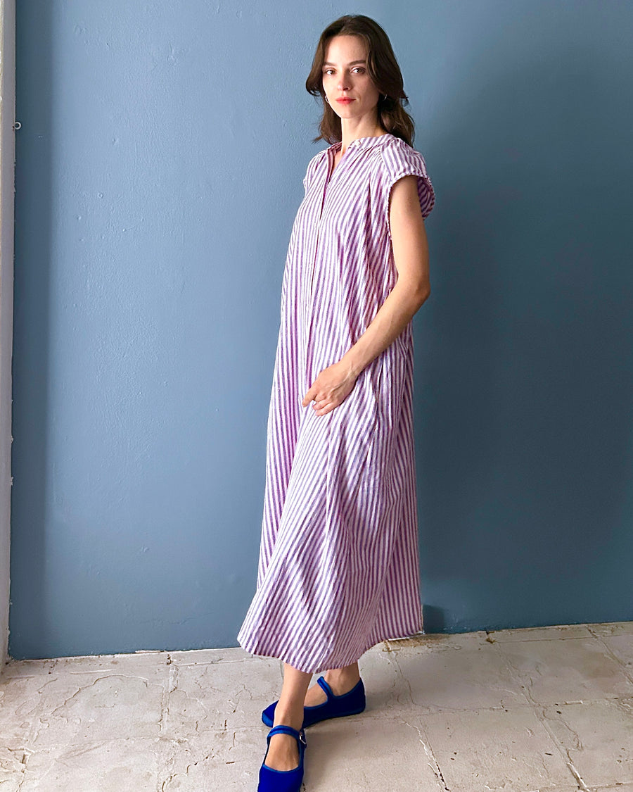 Sylvie Dress Blue stripe