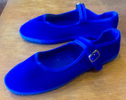 Sanrevelle Velvet Mary Janes
