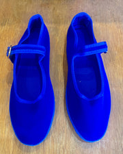 Sanrevelle Velvet Mary Janes
