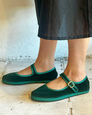 Sanrevelle Velvet Mary Janes