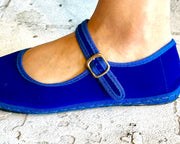 Sanrevelle Velvet Mary Janes