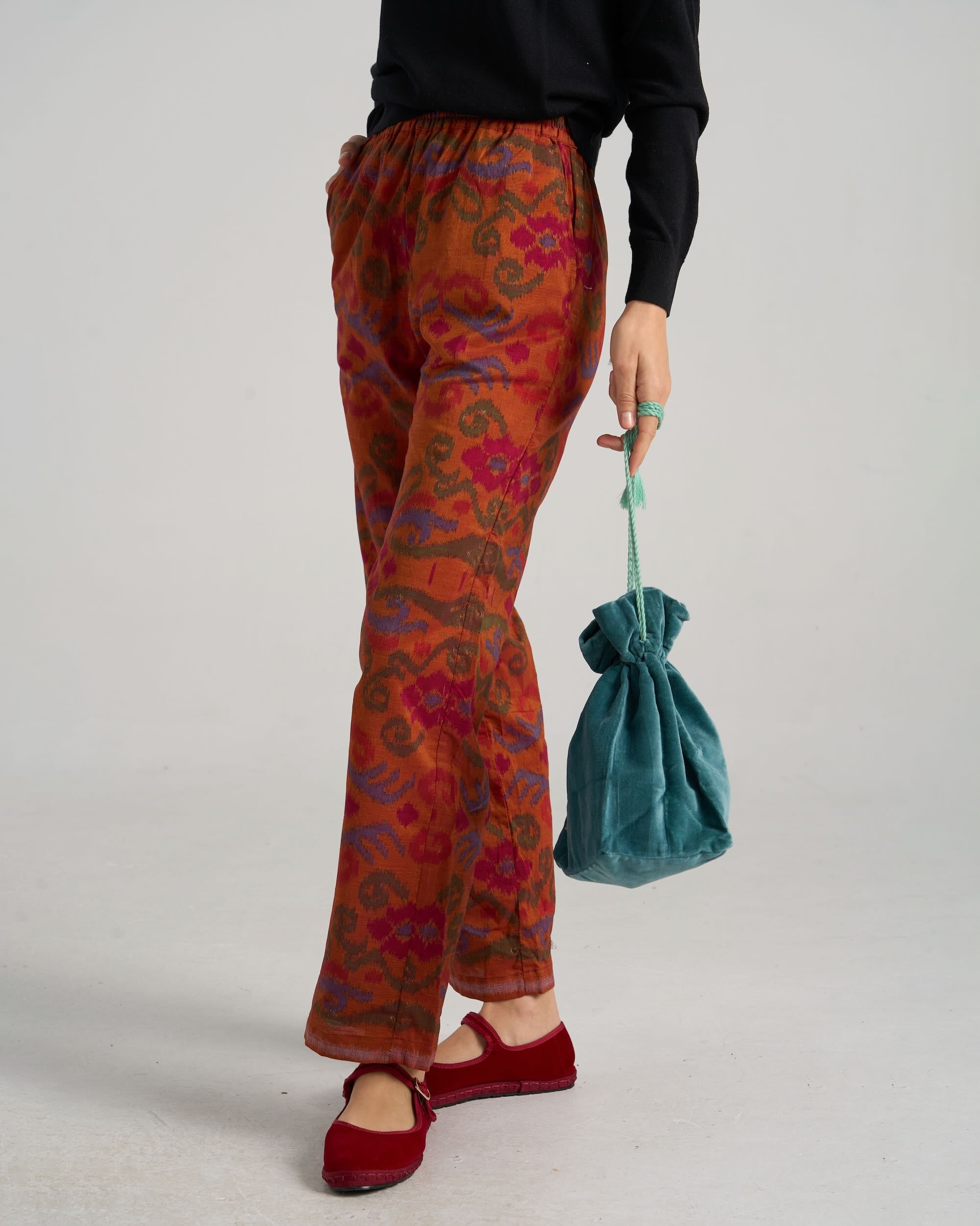 Sanrevelle Velvet Mary Janes