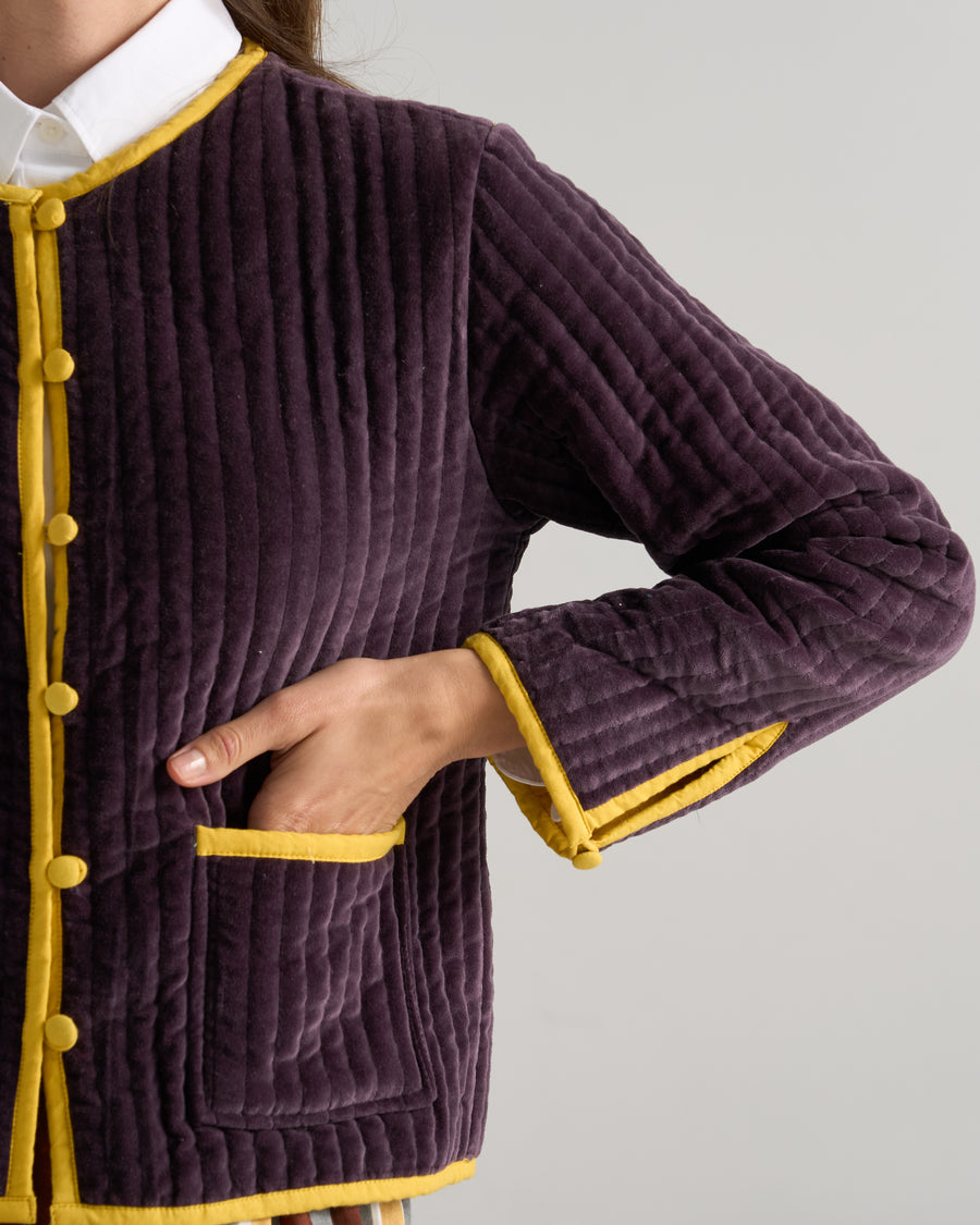 Iris Velvet Jacket